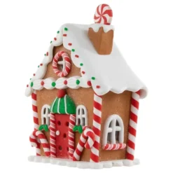 Northlight 5.25" LED Lighted Gingerbread Candy House Christmas Decoration -Home decor GUEST 007a0949 407f 4d75 b7e7 8e561a273acd
