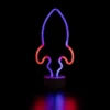 Northlight LED Rocket Ship Neon Table Light - 9" - Blue And Red 1 Northlight LED Rocket Ship Neon Table Light - 9" - Blue And Red -Home decor GUEST 056b8d84 cb36 46ae b870 0e5397afa270