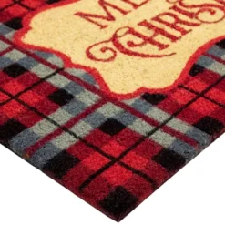 Northlight Red And Black Plaid "Merry Christmas" Rectangular Doormat 18" X 30" 11 Northlight Red And Black Plaid "Merry Christmas" Rectangular Doormat 18" X 30" -Home decor GUEST 0865a06a 4592 48c1 ab97 6214b9e015f1