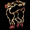Northlight Lighted Reindeer Christmas Window Silhouette - 18" - White - Multicolor Lights 1 Northlight Lighted Reindeer Christmas Window Silhouette - 18" - White - Multicolor Lights -Home decor GUEST 08759f6d 3356 4946 827c 90bcdc95389f