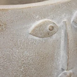 Northlight Small Face Ceramic Outdoor Garden Planter - 8.5" 14 Northlight Small Face Ceramic Outdoor Garden Planter - 8.5" -Home decor GUEST 09464e43 a2fd 4dab 859a a6c57d944199