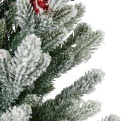 Northlight Real Touch™️ Potted Flocked Mini Fir Pine Artificial Christmas Tree - 25" - Unlit 13 Northlight Real Touch™️ Potted Flocked Mini Fir Pine Artificial Christmas Tree - 25" - Unlit -Home decor GUEST 0a583882 f75d 4e8a b36b 61d6eb8544b3