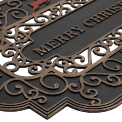 Northlight Black And Copper Reindeer "Merry Christmas" Doormat 18" X 30" 12 Northlight Black And Copper Reindeer "Merry Christmas" Doormat 18" X 30" -Home decor GUEST 0aeef447 9e4f 4e15 bc5a 0020abe49db1