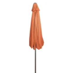 Northlight 9ft Outdoor Orange Patio Umbrella With Hand Crank And Tilt -Home decor GUEST 0be3dcb3 8f18 4c0f 9e2a 4c367f59eed9