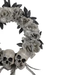 Northlight Double Skull And Gray Roses Halloween Wreath, 16-Inch, Unlit 8 Northlight Double Skull And Gray Roses Halloween Wreath, 16-Inch, Unlit -Home decor GUEST 0c48446c 21f9 493e 9611 5b7b1c4251ee
