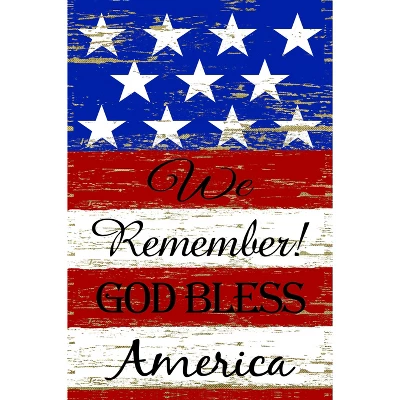 Northlight We Remember! Patriotic American Outdoor House Flag 40" X 28" 6 Northlight We Remember! Patriotic American Outdoor House Flag 40" X 28" - Image 4