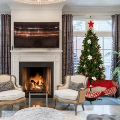 Northlight Lighted Musical Snowing Artificial Christmas Tree - 6' - White LED Lights 10 Northlight Lighted Musical Snowing Artificial Christmas Tree - 6' - White LED Lights -Home decor GUEST 0e9dee21 8ec3 4390 811e 83d12351c411