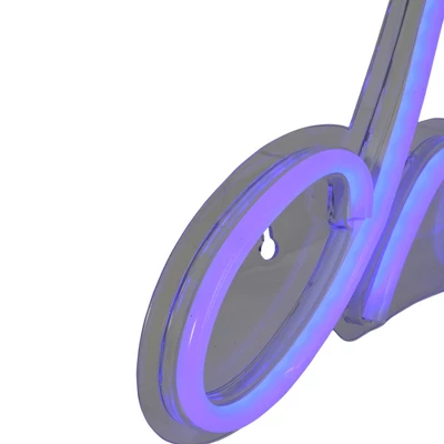 Northlight 17” Bright Blue Neon Style Dream LED Lighted Wall Sign 5 Northlight 17” Bright Blue Neon Style Dream LED Lighted Wall Sign - Image 3