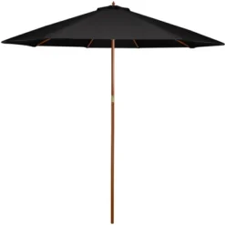 Northlight 8.5ft Outdoor Patio Market Umbrella With Wooden Pole, Black 9 Northlight 8.5ft Outdoor Patio Market Umbrella With Wooden Pole, Black -Home decor GUEST 0fb6d458 4e69 4bfd b780 c0b2ae9ef917