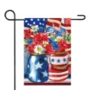 Northlight Floral Bouquet Outdoor Americana Garden Flag 18" X 12.5" 2 Northlight Floral Bouquet Outdoor Americana Garden Flag 18" X 12.5" -Home decor GUEST 0fe95536 4b48 45ad 8a56 7482163e7cae