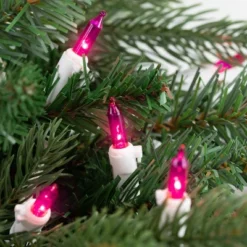 Northlight Mini Incandescent Christmas Lights - Pink - 7' White Wire - 35ct 8 Northlight Mini Incandescent Christmas Lights - Pink - 7' White Wire - 35ct -Home decor GUEST 12876c83 a9dc 41a8 940f 48b0fb367daf
