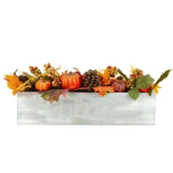 Northlight 21" Autumn Harvest Arrangement In A "Thankful" Rustic Wooden Box Centerpiece 7 Northlight 21" Autumn Harvest Arrangement In A "Thankful" Rustic Wooden Box Centerpiece -Home decor GUEST 14860efd a9ad 431d b212 5d5d8afe26f4