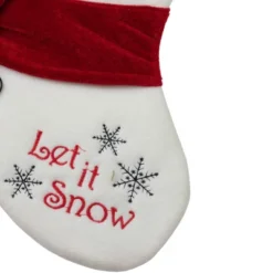 Northlight Embroidered "Let It Snow" Snowman Christmas Stocking - 19" 7 Northlight Embroidered "Let It Snow" Snowman Christmas Stocking - 19" -Home decor GUEST 14ab8de7 f752 4ef6 b16a c5bf66723be6