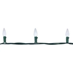 Northlight 70ct Pure White Faceted LED C6 Christmas Light Set - 23ft Green Wire 9 Northlight 70ct Pure White Faceted LED C6 Christmas Light Set - 23ft Green Wire -Home decor GUEST 14bf52fe 82fd 4aba 8675 8d86eab2c23d