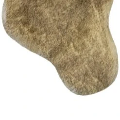 Northlight Faux Fur Christmas Stocking With Pom Poms - 20.5" - Beige And Brown 9 Northlight Faux Fur Christmas Stocking With Pom Poms - 20.5" - Beige And Brown -Home decor GUEST 14ffb88a c749 4d09 9281 6c672192e9ea
