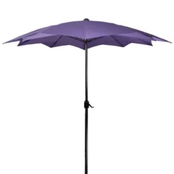 Northlight 8.85ft Outdoor Patio Lotus Umbrella With Hand Crank, Purple 9 Northlight 8.85ft Outdoor Patio Lotus Umbrella With Hand Crank, Purple -Home decor GUEST 170f8517 0e3e 4888 ac5d 81c21f0e8ab0