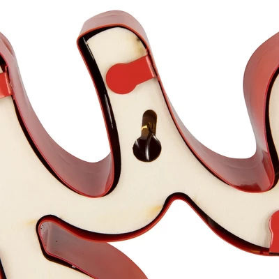 Northlight Lighted "Merry" Christmas Decoration - 20.5" 9 Northlight Lighted "Merry" Christmas Decoration - 20.5" - Image 7