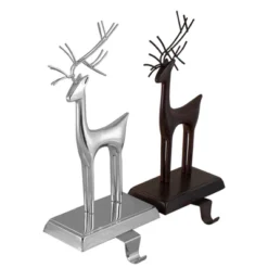 Northlight Set Of 2 Oil Rubbed Bronze And Silver Reindeer Christmas Stocking Holders 11 Northlight Set Of 2 Oil Rubbed Bronze And Silver Reindeer Christmas Stocking Holders -Home decor GUEST 1a4a4ceb a0d8 4fab 838e d1f0024c3e64