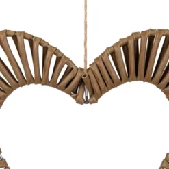 Northlight Wrapped Floral Heart Spring Decoration - 12" -Home decor GUEST 1b5e7a05 9790 44dc a297 2045dea47128