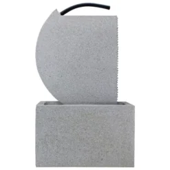 Northlight 20" Gray Modern Style Rainfall Outdoor Water Fountain 11 Northlight 20" Gray Modern Style Rainfall Outdoor Water Fountain -Home decor GUEST 1bfd2a5c 51b6 46d1 9fdc eeaf7c0983f8