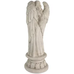 Northlight 22.5" Standing Religious Angel With Bird Bath Votive Candle Holder Outdoor Patio Garden Statue - Gray 11 Northlight 22.5" Standing Religious Angel With Bird Bath Votive Candle Holder Outdoor Patio Garden Statue - Gray -Home decor GUEST 1c0299fd 0bb4 4782 865d 1ab362339def