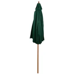 Northlight 8.5ft Outdoor Patio Market Umbrella With Wooden Pole, Green -Home decor GUEST 1e97eaf7 0fcd 43fe b53d 4fb5aff26776
