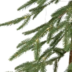 Northlight Pre-Lit Medium Alpine Artificial Christmas Tree - 4' - Clear LED Lights -Home decor GUEST 1ef8d152 db57 412b 853e 055fbcc41f97