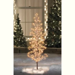 Northlight 6' Pre-Lit LED Brown Artificial Christmas Tree With Icicle Lights- Clear Lights 9 Northlight 6' Pre-Lit LED Brown Artificial Christmas Tree With Icicle Lights- Clear Lights -Home decor GUEST 1f0dcf6c df34 4437 bf75 cb7bb193bdcf