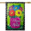 Northlight Bless This Home Bouquet With Vase Outdoor House Flag 28" X 40" 2 Northlight Bless This Home Bouquet With Vase Outdoor House Flag 28" X 40" -Home decor GUEST 1fd6890c 2f58 4979 b4d9 0585bc5664e7