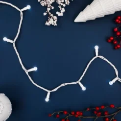 Northlight LED G12 Berry Christmas Lights - Pure White - 16' White Wire - 50 Ct 7 Northlight LED G12 Berry Christmas Lights - Pure White - 16' White Wire - 50 Ct -Home decor GUEST 20edad7f 761c 43ef a757 03c38c6a707c