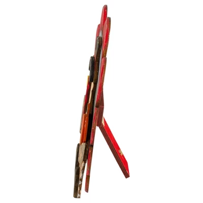 Northlight 9.75" Wooden Turkey With Pumpkin Thanksgiving Decoration 5 Northlight 9.75" Wooden Turkey With Pumpkin Thanksgiving Decoration - Image 3