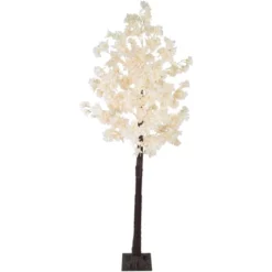 Northlight 6' LED Lighted White Floral Artificial Tree - Warm White Lights 15 Northlight 6' LED Lighted White Floral Artificial Tree - Warm White Lights -Home decor GUEST 21c00cad 7a0c 42a1 bd2e 2b2c047f4edb