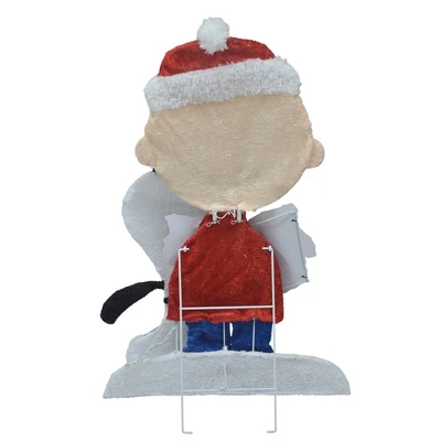 Northlight LED Lighted Peanuts Charlie Brown And Snoopy Caroling Outdoor Christmas Decoration - 32" 7 Northlight LED Lighted Peanuts Charlie Brown And Snoopy Caroling Outdoor Christmas Decoration - 32" - Image 5