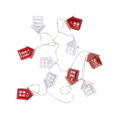 Northlight 10 B/O LED Warm White Metal House Christmas Lights - 6.5' Clear Wire 10 Northlight 10 B/O LED Warm White Metal House Christmas Lights - 6.5' Clear Wire -Home decor GUEST 237a4b08 4f5f 4f21 b00f d489598e9072