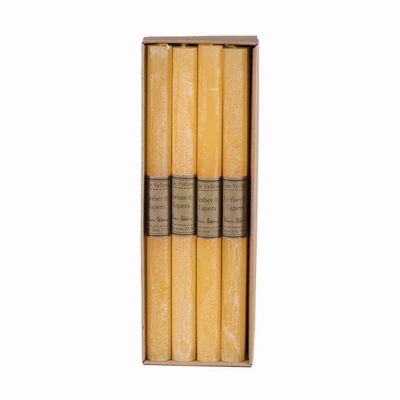 Northlight 12" Yellow Traditional Cylindrical Taper Candle Box 3 Northlight 12" Yellow Traditional Cylindrical Taper Candle Box