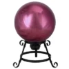 Northlight 10" Mirrored Burgundy Outdoor Patio Garden Gazing Ball 1 Northlight 10" Mirrored Burgundy Outdoor Patio Garden Gazing Ball -Home decor GUEST 2426ba9e 9a4e 4a65 b281 96111f714bcf