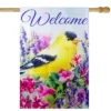 Northlight Welcome Yellow Finch Spring Outdoor House Flag 28" X 40" 1 Northlight Welcome Yellow Finch Spring Outdoor House Flag 28" X 40" -Home decor GUEST 246501a4 183d 4351 84cf 6e17363a7ea4