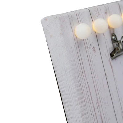 Northlight LED Lighted "You Are My Sunshine" Canvas With Photo Clip 10.25" 5 Northlight LED Lighted "You Are My Sunshine" Canvas With Photo Clip 10.25" - Image 3