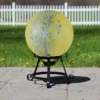 Northlight 10" Yellow And Blue Reflective Speckled Glass Outdoor Garden Gazing Ball -Home decor GUEST 264f9e7d 4ea6 4890 85a9 d933b075d4a3