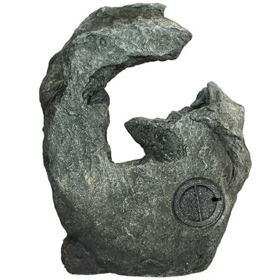 Northlight 32" Lighted Rock Waterfall Outdoor Garden Water Fountain 7 Northlight 32" Lighted Rock Waterfall Outdoor Garden Water Fountain - Image 5