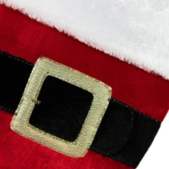 Northlight 20" Red And White Velveteen Santa Claus Belt Buckle Christmas Stocking -Home decor GUEST 2af28de2 f61d 4ee7 9e04 94d922b667e0