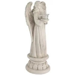 Northlight 22.5" Standing Religious Angel With Bird Bath Votive Candle Holder Outdoor Patio Garden Statue - Gray 9 Northlight 22.5" Standing Religious Angel With Bird Bath Votive Candle Holder Outdoor Patio Garden Statue - Gray -Home decor GUEST 2c5c3b45 1580 4e5f a7c5 3664f2fd3814