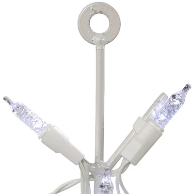 Northlight 13" White LED Lighted Snowflake Christmas Window Silhouette 6 Northlight 13" White LED Lighted Snowflake Christmas Window Silhouette - Image 4