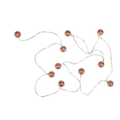 Northlight 10 B/O LED Warm White Rose Gold Metal Ball Christmas Lights - 6.25' Clear Wire 7 Northlight 10 B/O LED Warm White Rose Gold Metal Ball Christmas Lights - 6.25' Clear Wire -Home decor GUEST 311b2af2 173b 4e48 85c1 14a35f73bca9