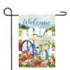 Northlight White Picket Fence Floral Outdoor Garden Flag 12.5" X 18" 1 Northlight White Picket Fence Floral Outdoor Garden Flag 12.5" X 18" -Home decor GUEST 35e823d8 fc0a 4d4d b38a 9f4a6053cd51
