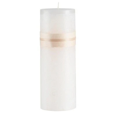 Northlight 9" White Traditional Cylindrical Outdoor Pillar Candle 3 Northlight 9" White Traditional Cylindrical Outdoor Pillar Candle