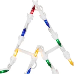 Northlight Lighted Star Christmas Window Silhouette Decoration - 16" - Multicolor Lights -Home decor GUEST 385466b2 7b4d 4b28 9a49 252776c084ad