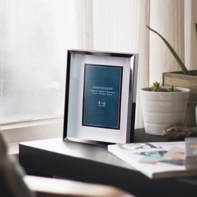 Northlight 8" Contemporary Rectangular 4" X 6" Photo Picture Frame - Silver And Clear 3 Northlight 8" Contemporary Rectangular 4" X 6" Photo Picture Frame - Silver And Clear
