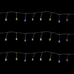 Northlight LED Fairy Water Droplet Christmas String Lights - MultiColor - 6' Silver Wire - 40ct -Home decor GUEST 38faeafd c0e8 4240 8748 4ec6600d8076