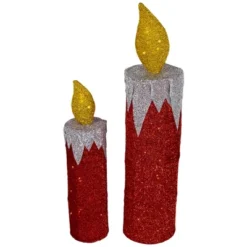 Northlight LED Lighted Candles Outdoor Christmas Decorations - 22.75" - Red - Set Of 2 10 Northlight LED Lighted Candles Outdoor Christmas Decorations - 22.75" - Red - Set Of 2 -Home decor GUEST 398cd9dc 5496 4036 ab9a 24414a68a580